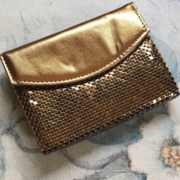 whiting and davis mesh wallet